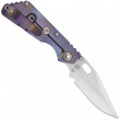 SNG Bowie Magnacut Orange Peel Titanium - Strider Knives
