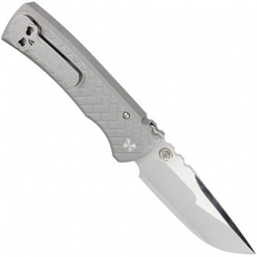 Redencion Custom 005 - Chaves Design Two tone Satin/Mirror Mike Irie - Tread Steel Handle - Pro-Tech