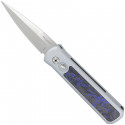 Godson 2 Aluminium / Purple Marble Carbon Fiber Blade Show West 2025 - Pro-Tech