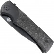 Exclusive Integral Sangre Street Shredded Carbon Fiber YKWII - Chaves Knives