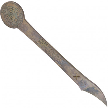 Marque-Page Hobo Tactical Bookmark "Factory Second" Kydex Rouge - Turner CNC