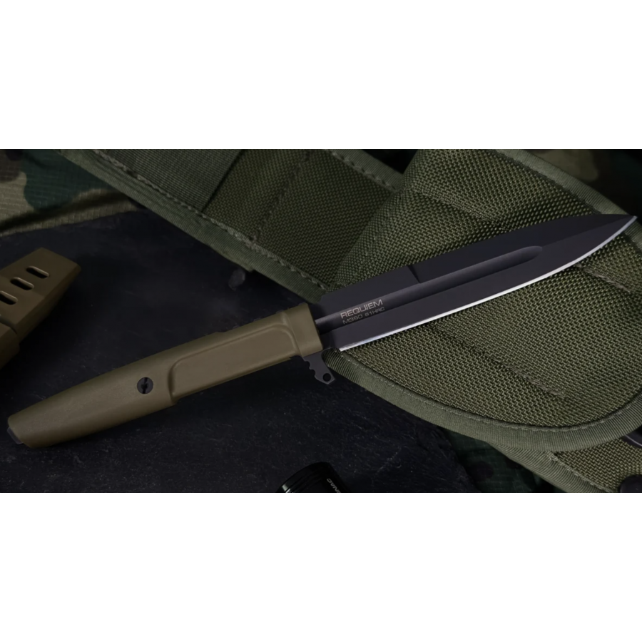 Requiem M390 HCS Black- Tactical Knife - Extrema Ratio