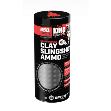 Clay Slingshot Ammo x 650 -Barnett