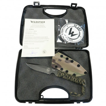 Wild Tech 4 Lame Noire Sérration Edition 20 Ans - Wildsteer