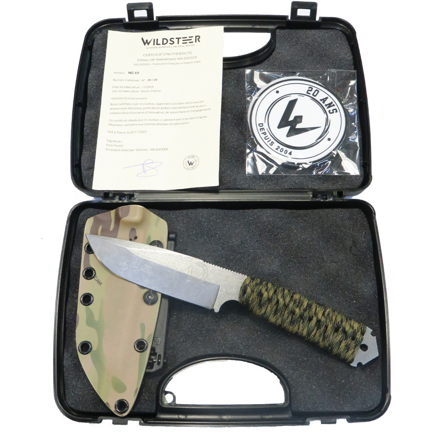 NG 69 Stonewash Paracorde Edition 20 Ans - Wildsteer
