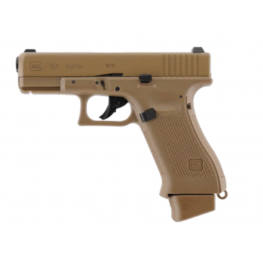 Pistolet CO2 Glock 19X Coyote cal 6mm - Umarex
