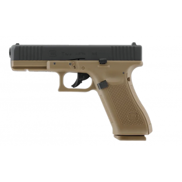 Pistolet CO2 Glock 17 Gen 5 Black Coyote cal 6mm - Umarex