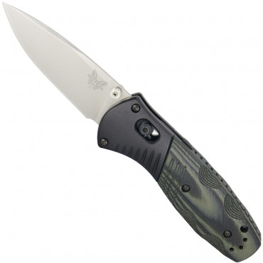 Mini Barrage Limited Edition Green/Black G10 - 586-1401 - Benchmade "Occasion"