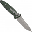 Socom Elite T/E Woodlands Green Apocalyptic Partial Serrated - Microtech