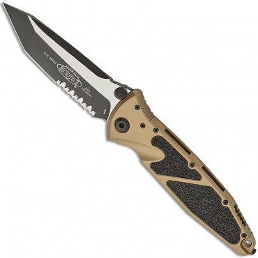 Socom Elite T/E Tan Partial Serrated - Microtech Knives