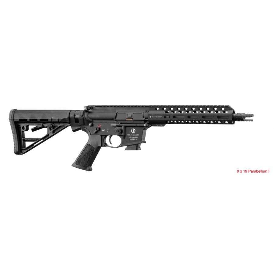 Carabine AR-9 Schmeisser S4F M-LOK Cal. 9X19 -10.5''