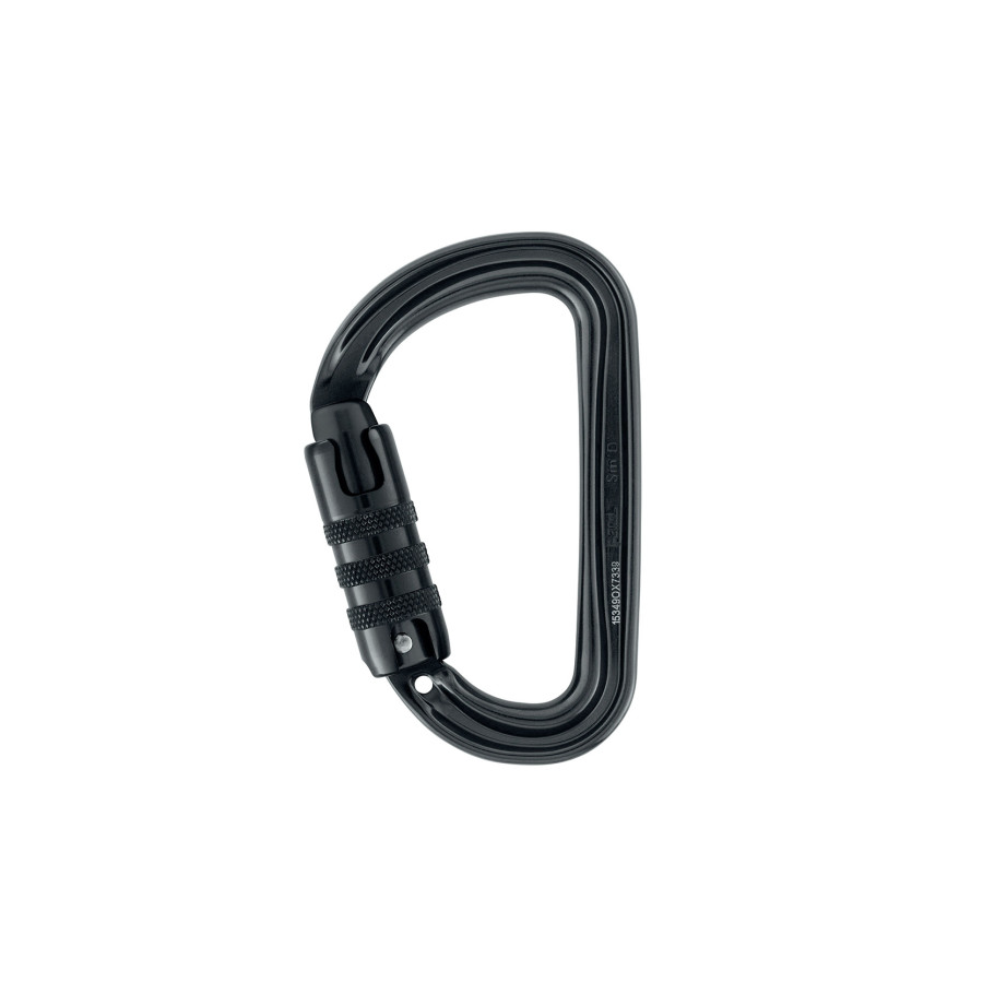 Mousqueton asymétrique ultra-léger Sm'D à verrouillage Triact-Lock - Petzl