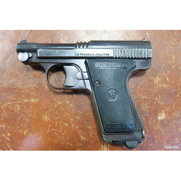 Pistolet Manufrance Le Français cal 7,65 Browning OCCASION