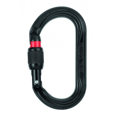 Carabiner ovale à haute résistance Oxan à verrouillage Screw-Lock - Petzl