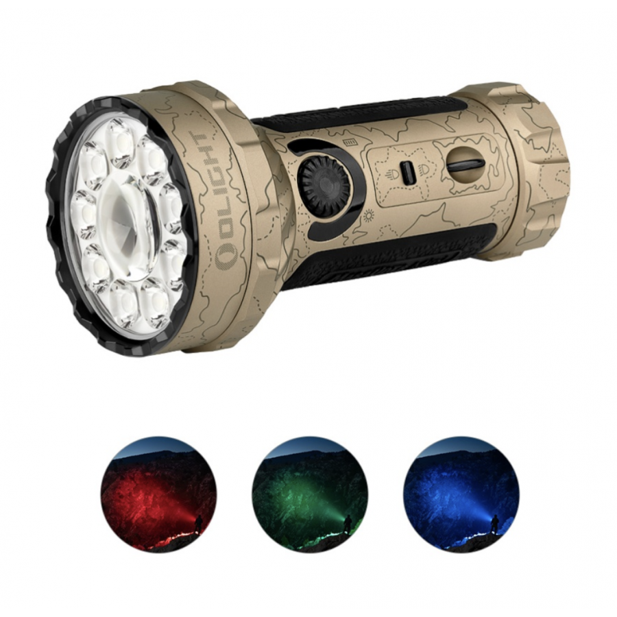 Marauder Mini Noir/Or - Lampe Torche Puissante - Olight
