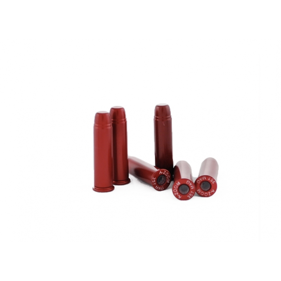 Cartouches de Manipulation x5 Cal 357 Magnum - Snap Caps A-Zoom