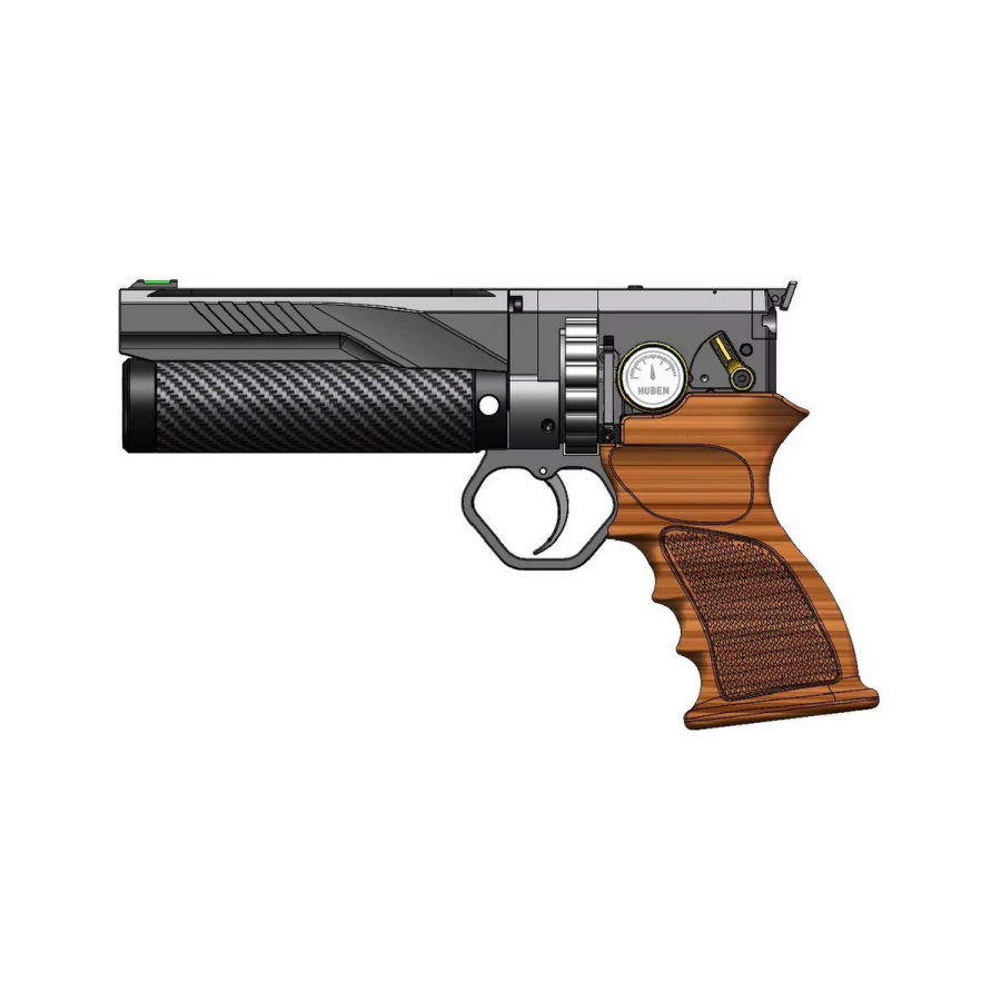 Pistolet Huben GK1 shorty Semi Automatic PCP