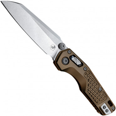MSI Mini RAM-LOCK Stonewash Aluminium Frag Tan - Microtech Knives