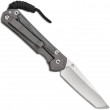 Small Sebenza 31 Tanto Micarta Canvas Black - CHRIS REEVE