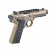 Ruger Mark IV 22/45 Tactical Cerakote Brown