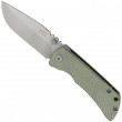 3" PM MAC-2 Swerve Green/Bronze - McNees Knives