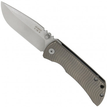 3" PM MAC-2 Swerve Bronze - McNees Knives