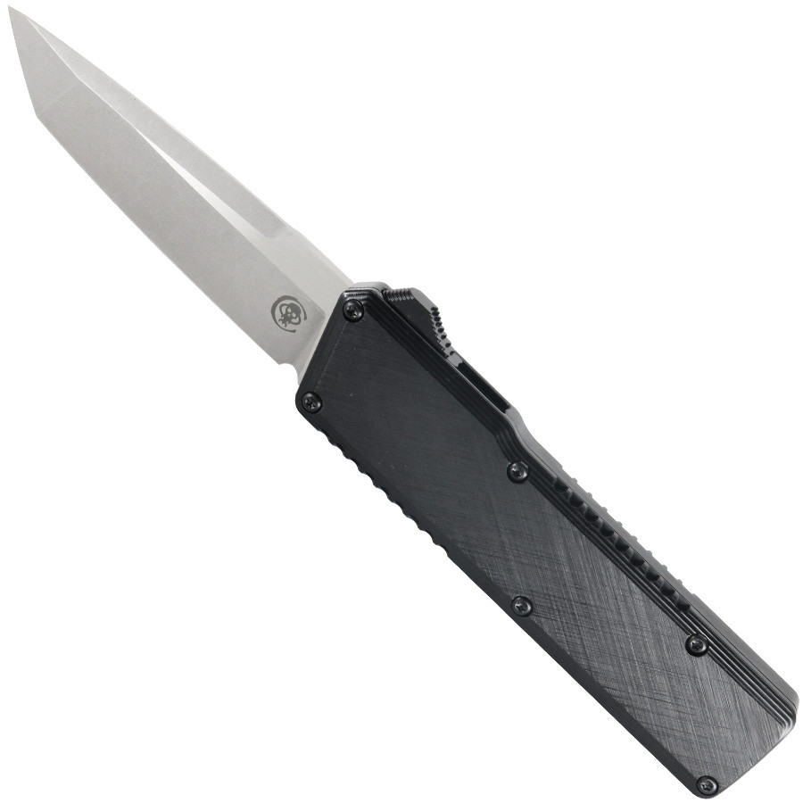 Dissident Black Cross Hatched Blackout - Chaves Knives