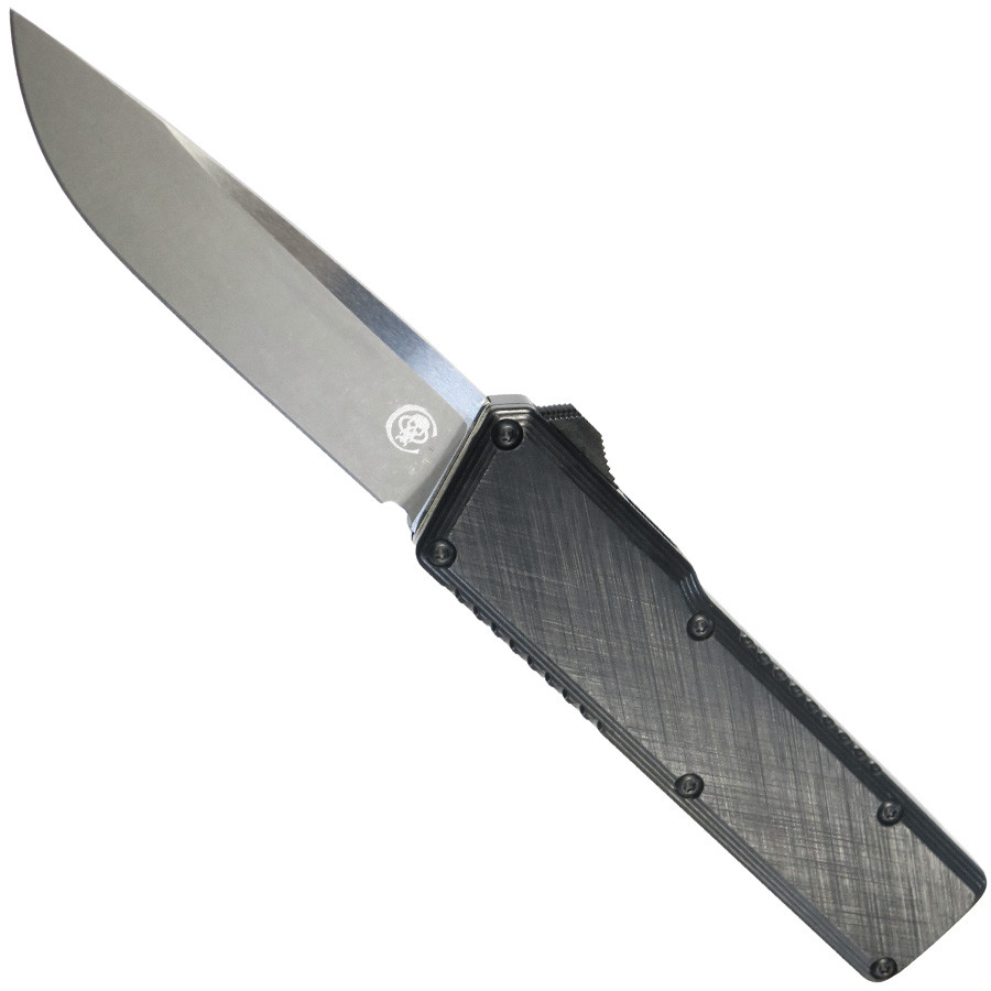 Dissident Black Cross Hatched Blackout - Chaves Knives