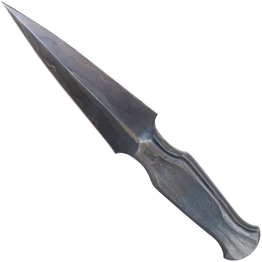 Damascus Dagger - Broken Anvil Knife Works