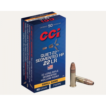CCI 22LR Quiet-22 Segmented HP