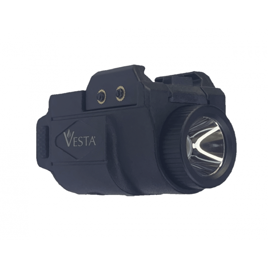 Vesta Tactical Flashlight Strobe USB Picatinny 21mm 500lm Waterproof