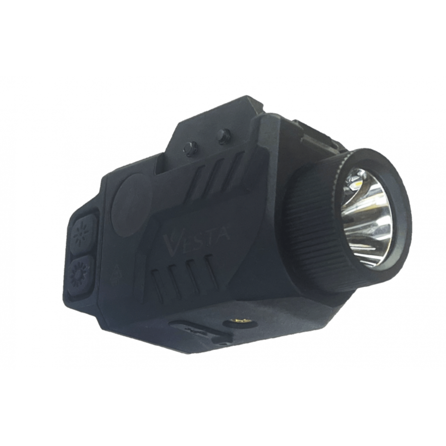 Vesta Tactical Flashlight + Laser USB 21mm 500lm Waterproof