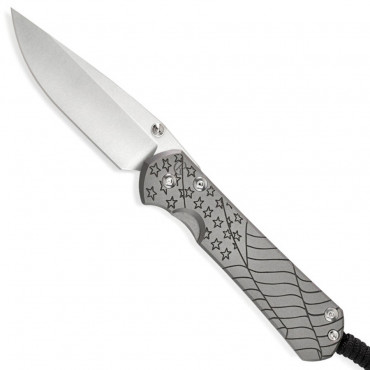 Small Sebenza 31 Drop Point Forever Flag - Chris Reeve