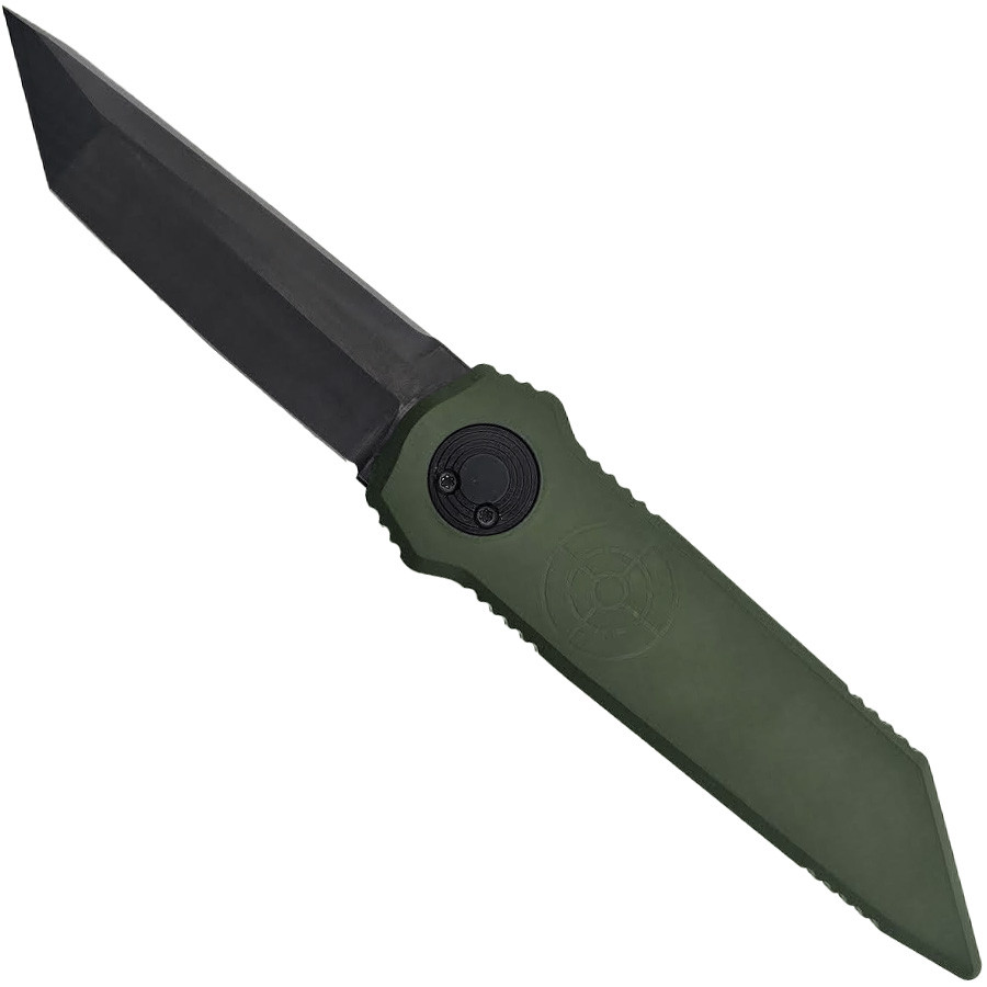 DreddLock Ground-Zero DLC Tanto Cerakote OD Green - Paragon Asheville