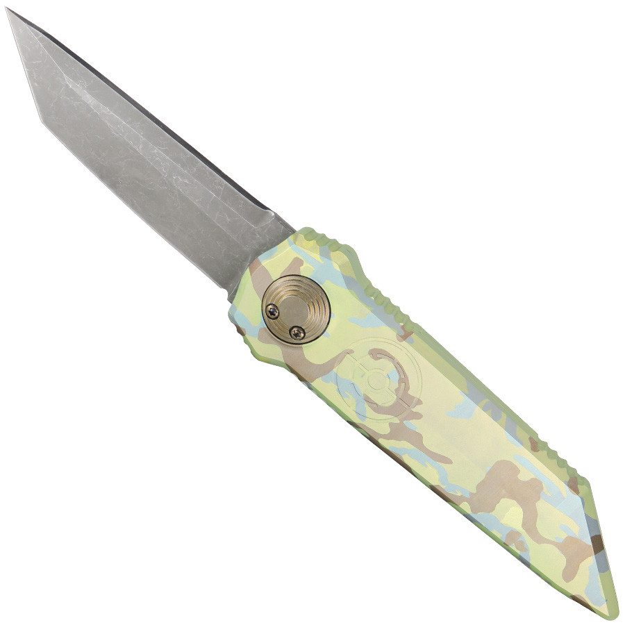 DreddLock Titanium Ground-Zero Tanto D/E Distressed Camo - Paragon Asheville
