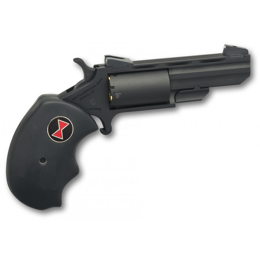 Revolver NAA Black Widow Cerakote 2" cal 22 Magnum - North American Arms