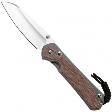 Large Sebenza 31 Insingo Micarta Natural Glass Blasted - CHRIS REEVE