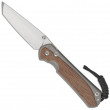 Large Sebenza 31 Tanto Micarta Natural Glass Blasted - CHRIS REEVE