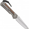 Large Sebenza 31 Tanto Micarta Natural Glass Blasted - CHRIS REEVE