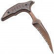 BEE Full Serrated Custom Bronze Apocalyptic - Microtech / Bastinelli