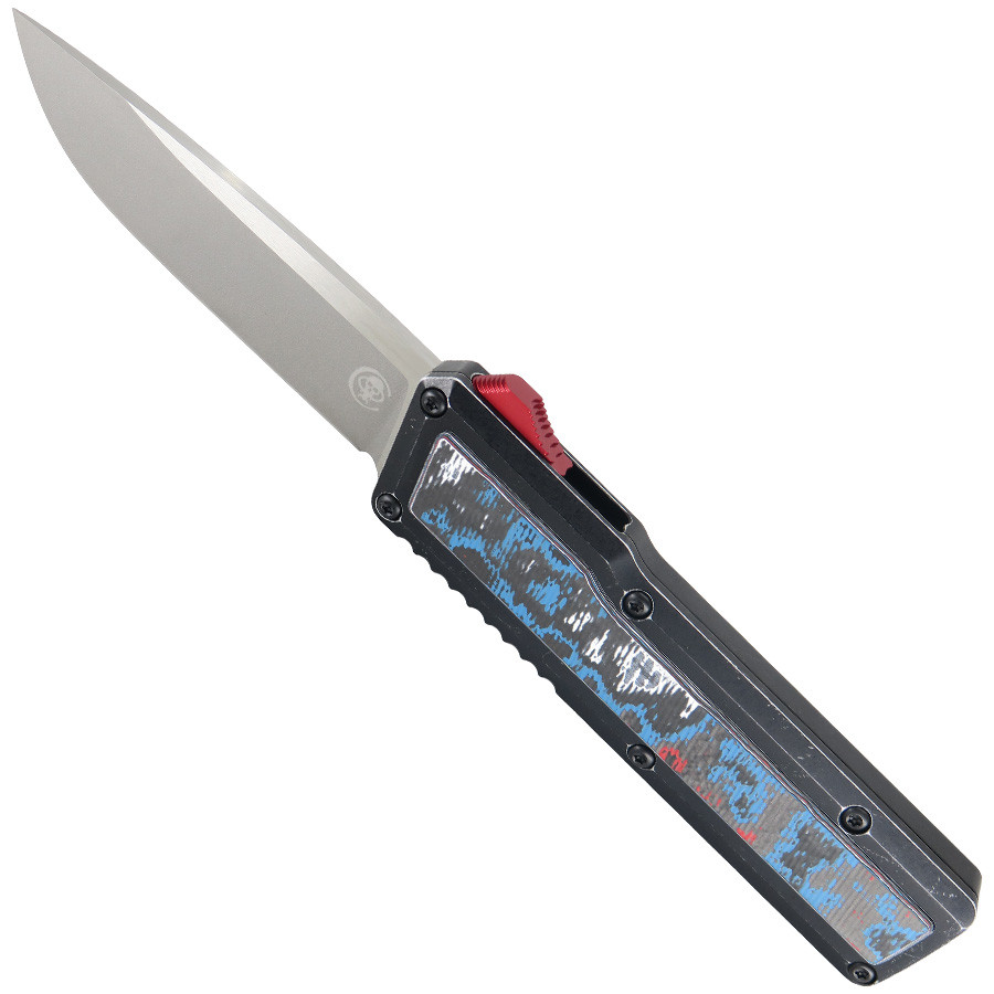 Dissident Nebula CF Inlay Drop Stonewash - Chaves Knives