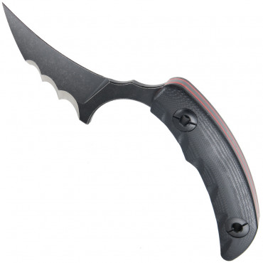 Mantis Serrated PVD Stonewash G10 - DC Blades