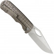 3.75" DX Dixon Stonewash Frag Bronze - McNees Knives