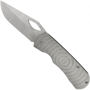 3.75" DX Dixon Stonewash Shockwave - McNees Knives
