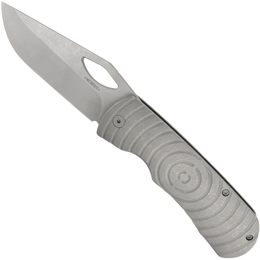 3.75" DX Dixon Stonewash Shockwave - McNees Knives