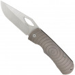 3.75" DX Dixon Stonewash Bronze Shockwave - McNees Knives