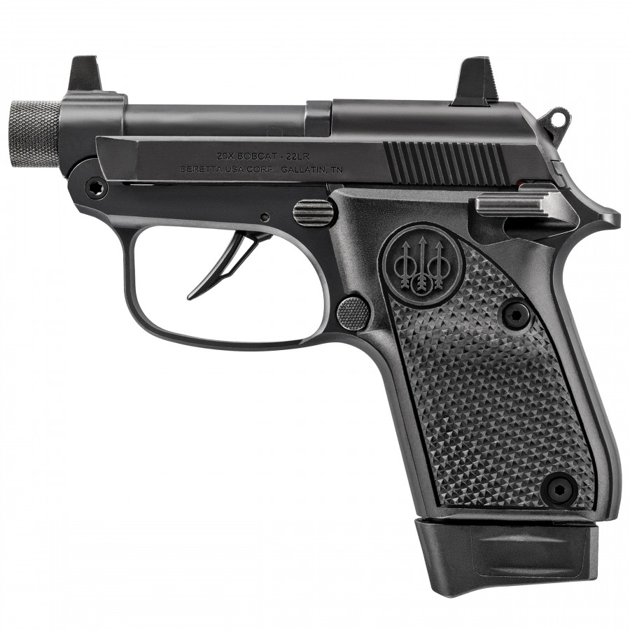 Pistolet Beretta 20X Bobcat Noir cal 22LR Fileté