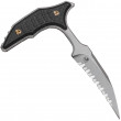 BEE Full Serrated Apocalyptic Carbon Fiber Marfione Select - Microtech / Bastinelli