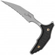 BEE Full Serrated Apocalyptic Carbon Fiber Marfione Select - Microtech / Bastinelli