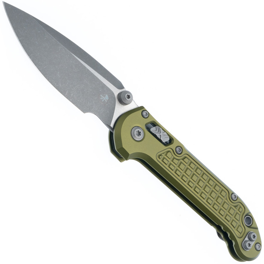 LUDT S/E Ram-Lok Frag Apocalyptic OD Green - Microtech Knives